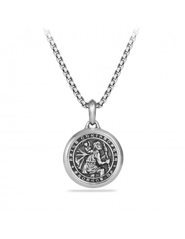 David Yurman Men's Petrvs St. Christopher Amulet plus qu'un jeu 