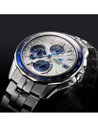 Casio Oceanus Manta Sapphire Blue OCWS7000D-7A Titanium Watch ouvre sa boutique