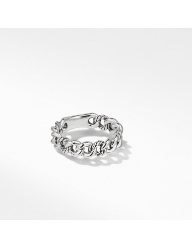 Pre-owned David Yurman Belmont Narrow Curb Link Ring Size 5 l'évolution des habitudes 