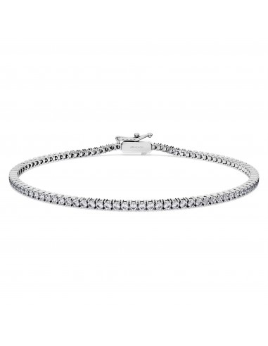 Swarovski Diamond Eternity Tennis Bracelet 14K White Gold 1.50 Carats tw le des métaux précieux