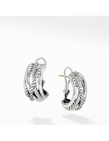 David Yurman Crossover Shrimp Style Earrings 50% de réduction en Octobre 2024