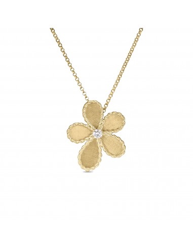 Roberto Coin 18K Yellow Gold Jasmine Flower Princess Necklace suggérées chez