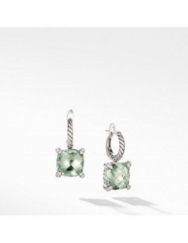 David Yurman Chatelaine Drop Earrings with Prasiolite and Diamonds sélection de produits