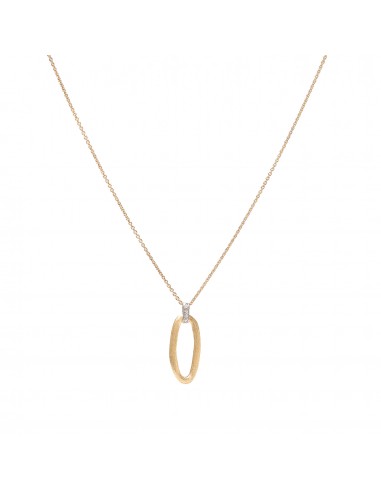 Marco Bicego 18K Yellow Gold Jaipur Gold Necklace with Diamond Accent pour bénéficier 