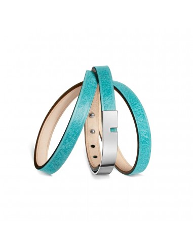 Bracelet turquoise  |  U'TURN TRIPLE 2 - 3 jours ouvrés.