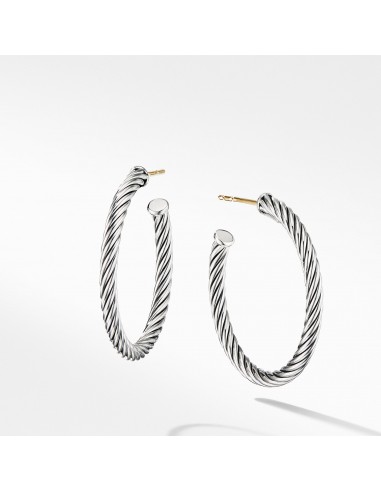 David Yurman Cable Hoop Earrings 2 - 3 jours ouvrés.